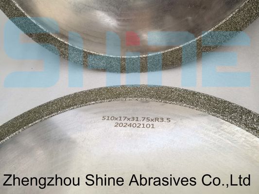 Ostrza piły pasmowej, koło ostrzające, elektroplacowane diamentem, zwykłe szlifowanie