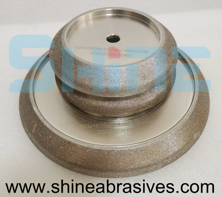 Galwaniczne ściernice diamentowe CBN Shine Abrasives 200mm do pił taśmowych