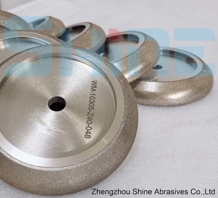 127 mm Elektroplata Cbn Szlifowanie Profil Koło Do Ostrzenia Paska Piła 10/30