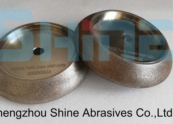ISO 1.6kg/PC Elektroładowane koła szlifowe WM13/29 Profil
