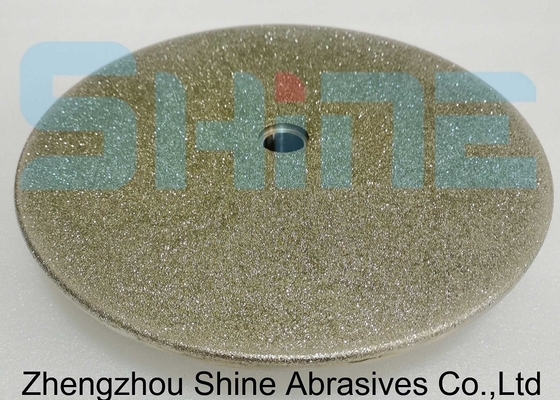 Brzmienie ścierające 300 mm elektroplacowane koła diamentowe Marmur Szlifowanie żelaza odlewanego