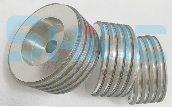 Koło do ostrzenia CBN do walcowania gwintów Trapezoidalna siatka Ząb prosty 320 # 200 mm