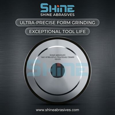 Tarcza diamentowa do szlifowania bezkłowego z żywicą, 2–20 cali, polerowanie