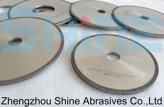 150 MM Elektroliterowane koła szlifowe CBN diamentowe do węglanu wolframu