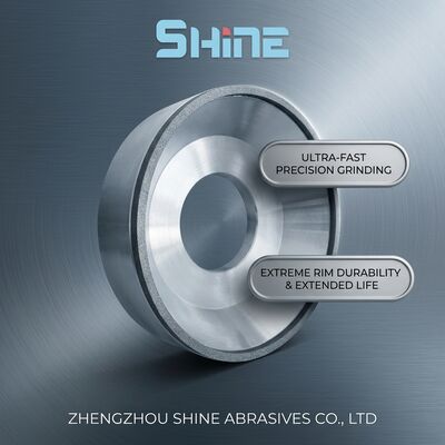 12A2 Płytkowy kształt łącza żywicy Diamentowe koła ścierne Górny dysk szlifujący