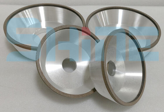6A2 Związek z żywicą Koło kubka diamentowego 100mm D151 Grit Glass Edge Grinding RoHS Compliant Manufacturing